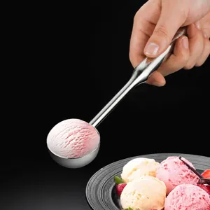 Stainless steel ice cream scoop thickened fruit watermelon ball maker kitchen tool