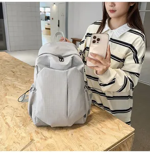 Japanese style backpack men large capacity commuting college student travel backpack lightweight