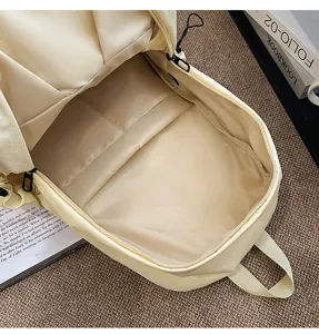 Minimalist large capacity backpack for daily commute and casual travel style bag.