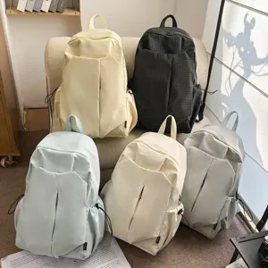 Japanese style large capacity commuter student travel backpack lightweight ins casual