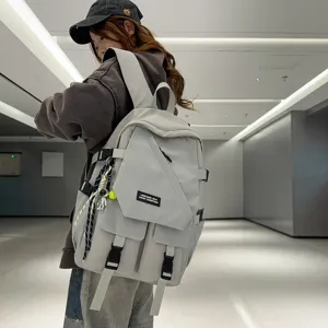 Tactical style student backpack large capacity casual travel backpack for men and women new