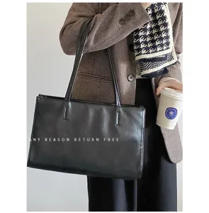 Korean early autumn new large capacity shoulder tote bag versatile casual commuter women bag