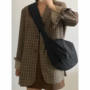 Damen grosse Kapazitat Umhängetasche Daunenbaumwolle minimalistische vielseitige Schultertasche