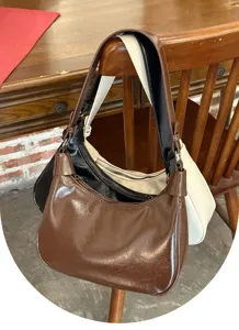 Retro Damen Umhängetasche Achseltasche, lässige vielseitige Knödel Crossbody Tasche, neu 2025.