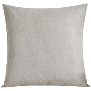 Solid color minimalist throw pillow cover soft velvet square cushion case for home sofa