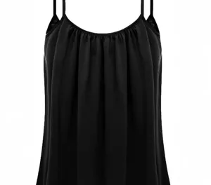 Women modal camisole plus size black basic spaghetti strap top summer inner wear