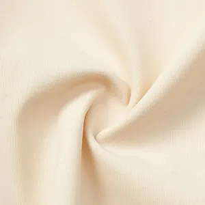 Cream ribbed fabric texture close-up shot for comfortable seamless wireless bra design