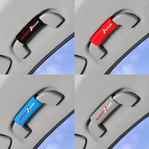 Car roof handle protective cover plush interior modification accessories in 4 colors.