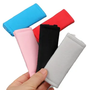 Car roof grab handle protective covers soft velvet interior accessories multi color set