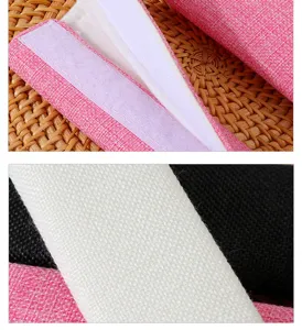Car seatbelt shoulder pad linen comfort cover breathable protective cushion pad for auto