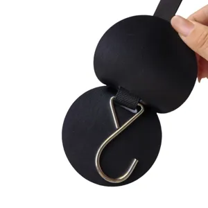 Verborgen autostoel haak PU leer multifunctionele creatieve auto opslaghanger organizer