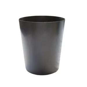 Black plastic car trash can inner liner durable PP material waterproof storage bucket