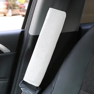 Car seatbelt shoulder pad comfort protector soft fabric strap cover interior accessory