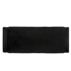 Black plush car grab handle cover universal interior roof pull handle protector pad.