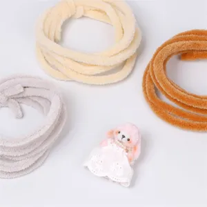 9mm fluffy cashmere pipe cleaners set, soft DIY craft chenille stems for handmade art projects.
