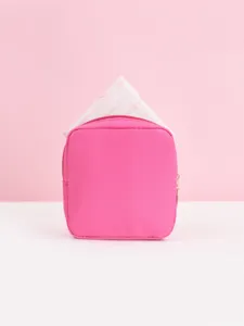Tragbare rosa Damen Binden Aufbewahrungstasche, grosse Kapazitaet Monatshygiene Tasche.