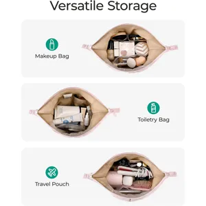 Cloud cosmetic bag large capacity portable travel makeup organizer multi-functional storage