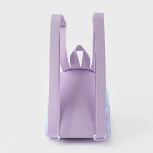 Mini pastelkleurige PU lederen rugzak, stijlvolle casual dagrugzak voor dames.