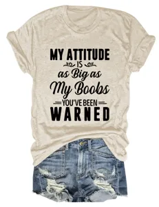 Casual t-shirt met korte mouwen en ronde hals met grappige print en denim shorts