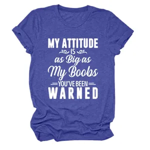 Dames grappige slogan korte mouw t-shirt, casual comfortabele ronde hals top kleding.