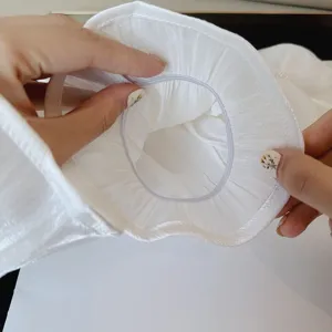 Manches de protection solaire en soie glacée respirante avec poignet élastique été.