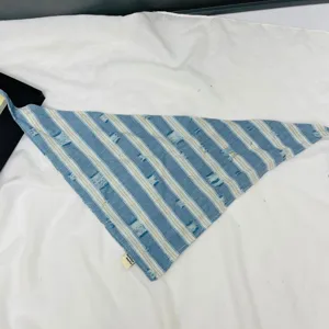 Kids striped triangular scarf casual fashion neck warmer breathable soft toddler wrap