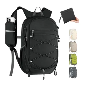 Zaino da Trekking Impermeabile in Poliestere per Idratazione Leggero Pieghevole Sport Ciclismo Borsa da Viaggio all'Aperto per Uomo Donna
