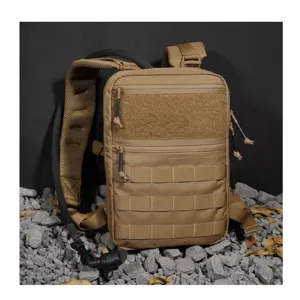 Tactical outdoor cycling backpack single shoulder crossbody tactical storage bags