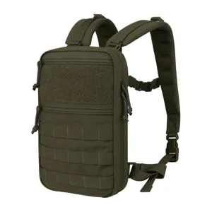 Tactical military green outdoor cycling backpack with MOLLE webbing and durable shoulder straps.