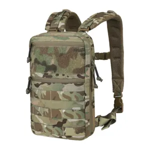 Multicam tactical backpack for outdoor cycling, durable compact storage bag with molle straps.