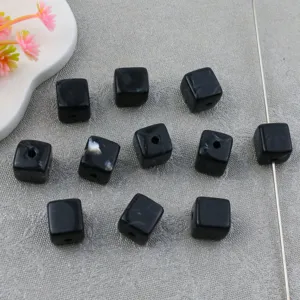 Acryl vierkante kralen met wolken patroon voor DIY sieraden maken accessoires item