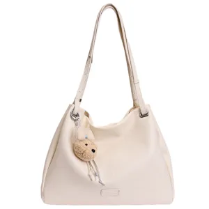Chic women shoulder tote bag large capacity casual hobo handbag for daily commute summer style