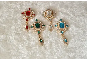 Vintage crystal rhinestone brooch pins for clothing accessories elegant sparkling jewelry