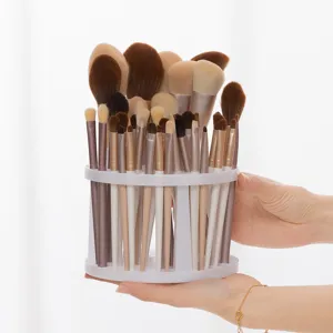 Multifunctionele make-up kwast organizer houder met handige sleuven voor bureau gebruik