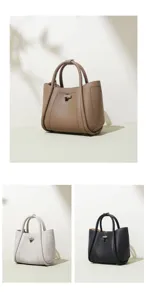 Stylische Damen Handtasche elegante Umhängetasche minimalistische Tasche lässig schickes Design