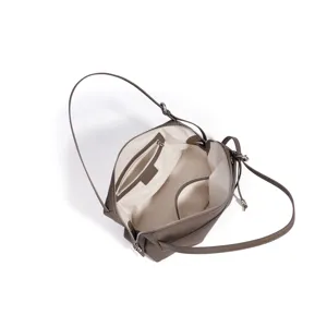 Vielseitige Damen Umhängetasche aus echtem Leder, stilvolle Handtasche für den Pendelverkehr.