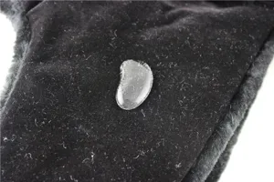 Detail der wasserdichten warmen Mütze, verdickte winddichte Winter Outdoor Ushanka Kappe.