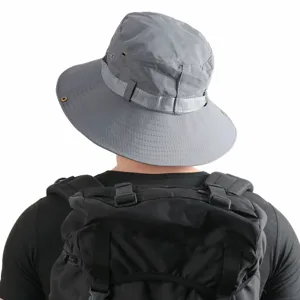 Men's summer outdoor sun hat breathable fisherman cap hiking fishing UV protection hat