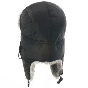 Windproof winter trapper hat for men and women, thickened warm earflap hat for outdoor sports.