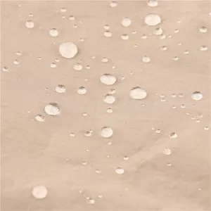 Waterproof quick-drying bucket hat fabric detail, breathable outdoor sun hat material.