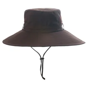 Outdoor sun hat wide brim breathable fishing hat hiking summer cap for men and women