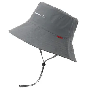 Chapeau de pêcheur imperméable homme femme protection solaire extérieur randonnée gris casquette chapeau