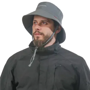 Hommes Femmes Chapeau Bob Imperméable Extérieur Protection Solaire Large Bord Couleur Unie Casual Été Chapeau de Pêcheur