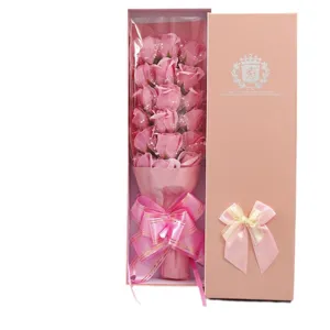 18 Heads Rose Soap Flower Gift Box Romantic Valentine's Day Birthday Gift for Girlfriend