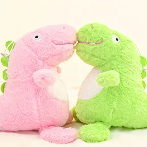 Cute plush dinosaur toy set, soft stuffed doll for kids, fluffy animal gift, 8 inch.