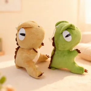 Cute big-eyed dinosaur plush toy soft cartoon doll claw machine gift wholesale!
