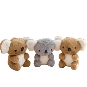 Cute koala plush toy cartoon animal stuffed doll soft toy for kids and holiday gift wholesale