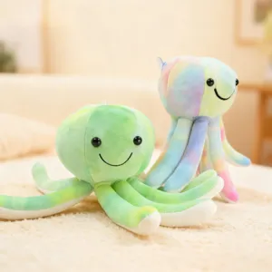 Niedliches weiches Oktopus Plueschtier Stofftier Kissen suesse Puppe fuer Kinder Geschenke