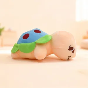 Cute plush turtle toy soft stuffed animal pillow for kids birthday gift kawaii room decor