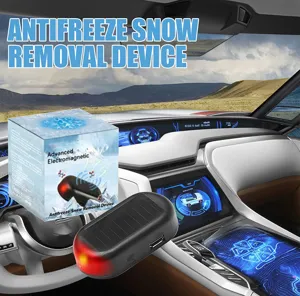 Auto Solar Frostschutz Schneeentfernung Gerat elektromagnetisches Enteisungsinstrument